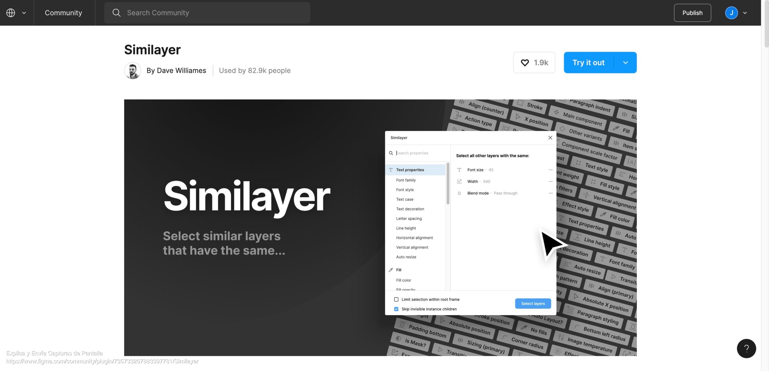 similayer, figma, plugin,